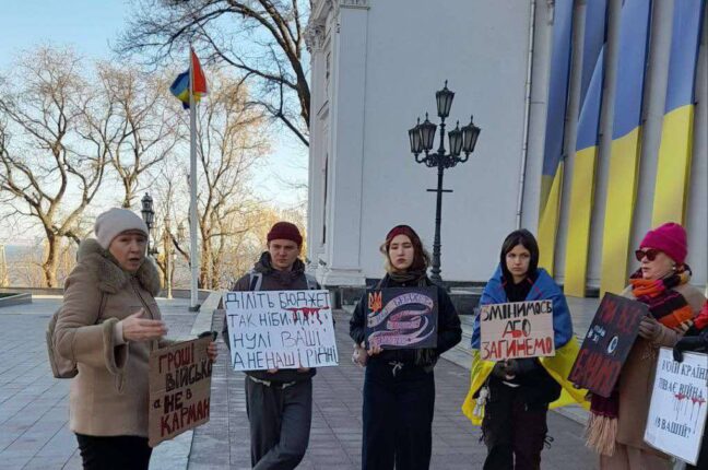 Одесити вийшли на акцію підтримки ЗСУ (відео)