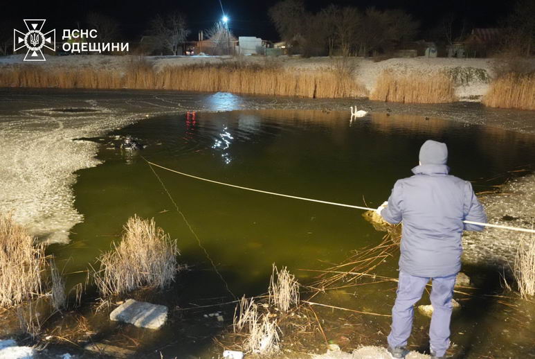 Под Одессой трое детей вышли на тонкий лед пруда, провалились и утонули