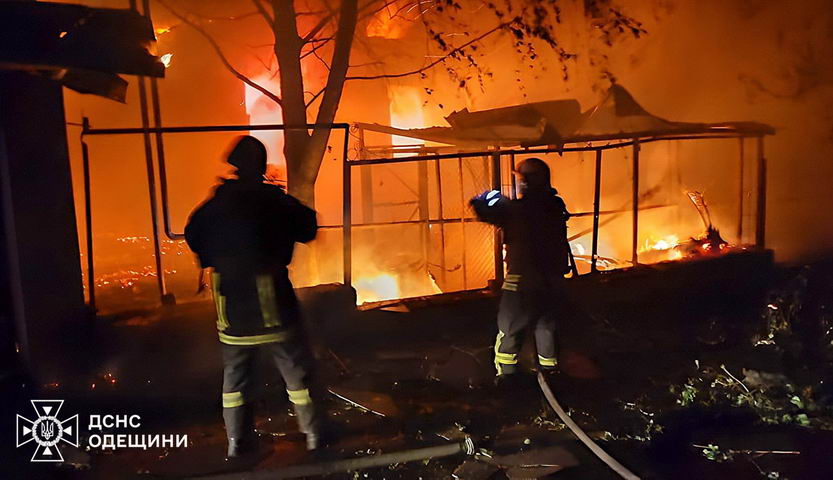Дом директора Одесского зоопарка уничтожил российский «шахед»