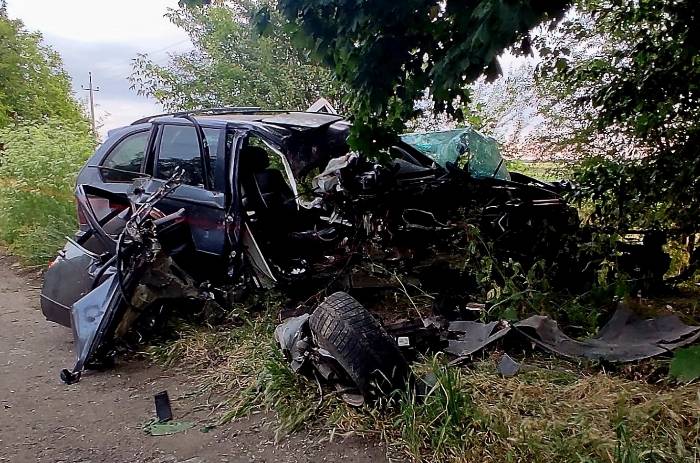 Пьяный водитель BMW под Одессой врезался в дерево — погиб 17-летний пассажир
