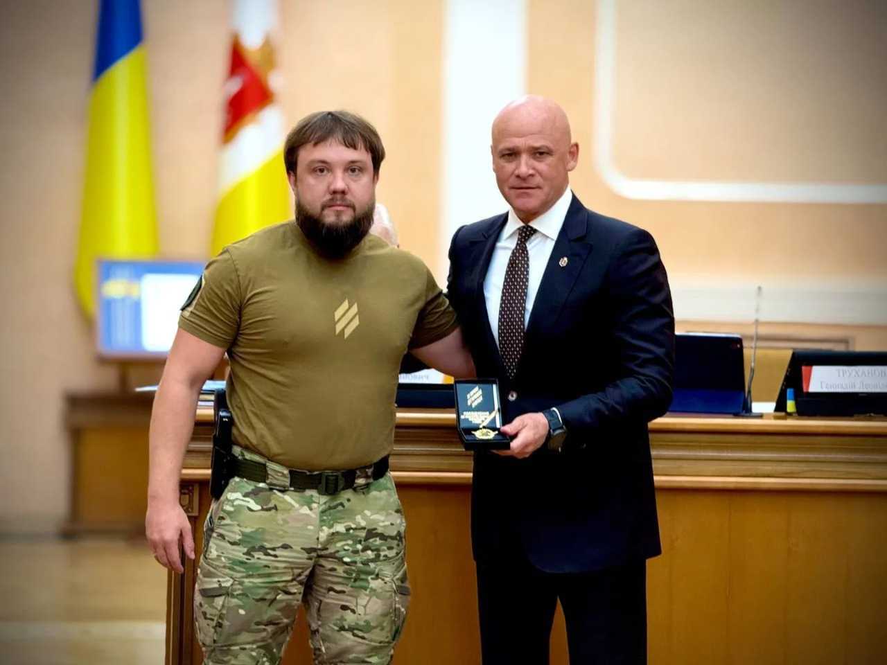 Труханов получил благодарность от Третьей Отдельной Штурмовой бригады