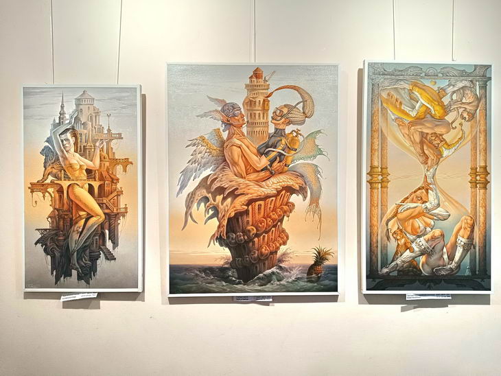 В галерее ARTODESSA проходит выставка сюрреализма Валерия Капли