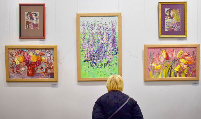 В музее Блещунова проходит выставка живописи художницы Наталии Бережной