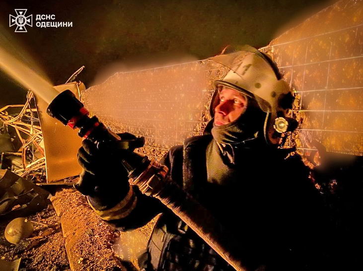 Россия ночью атаковала энергетическую инфраструктуру Одесчины