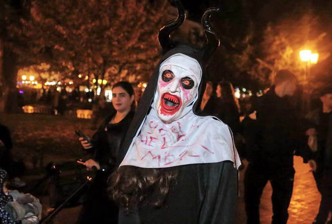 В Одессе отмечают Хэллоуин (фото)