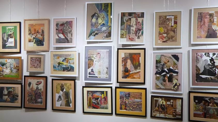 В галерее ARTODESSA открылась выставка коллажей студентов и преподавателей «Грековки»
