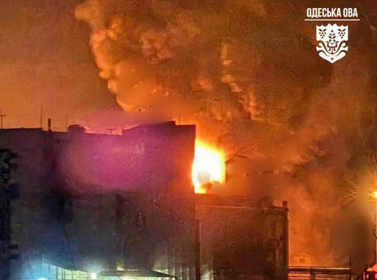 Россия нанесла новые удары по портовой инфраструктуре Одессы и Измаила
