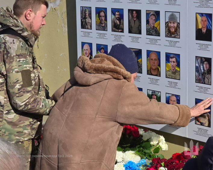 В Одессе открыли еще одну секцию Стены памяти погибших в войне