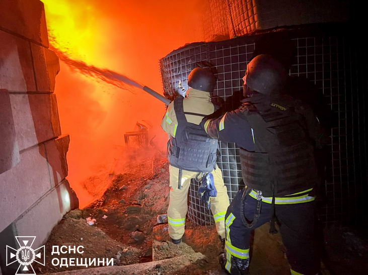 Более 20 российских дронов атаковали подстанцию ​​в Болграде