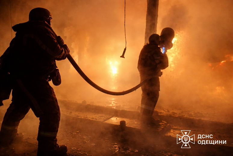 Юг Одесчины остался без света после ночной атаки российских дронов