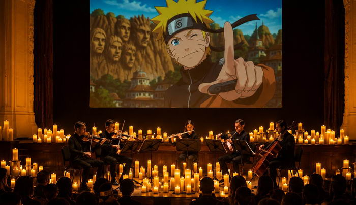 В Одессе сыграют музыку с культового аниме NARUTO при свечах