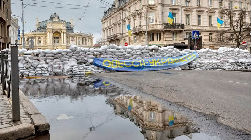 В мэрии Вильнюса показали выставку «Одесса между войной и миром»