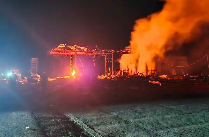 В Одесской области атаковано три АЗС российскими дронами