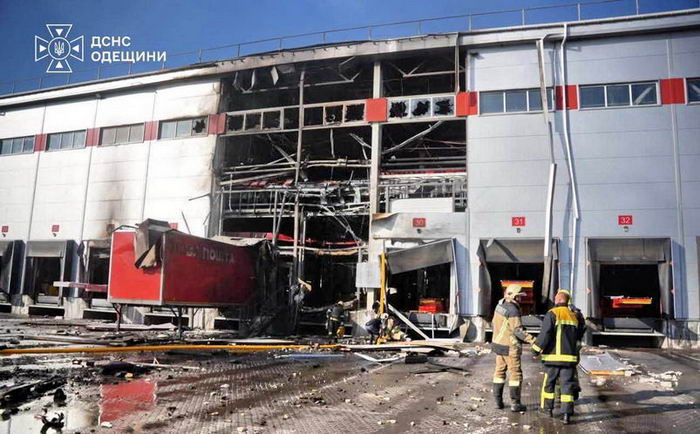 Под Одессой атакован терминал Новой Почты