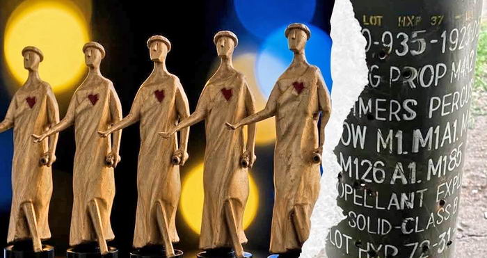 Одесский кинофестиваль презентовал статуэтку «Золотой Дюк» из частей ракет