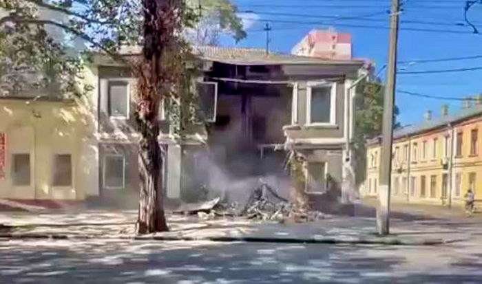 В центре Одессы произошел обвал в дореволюционном доме